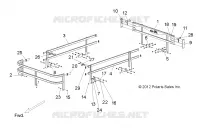 BED STAKE SEITEN, HINGED