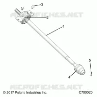 DRIVE TRAIN, FRONT KARDANWELLE
