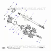 DRIVE TRAIN, JACKSHAFT AND ANTRIEBSWELLE