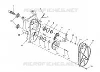 Kettenkasten ASSEMBLY XLT/0930767,XLT SP/0930667    XLT SKS/0930567 (4923012301017A)