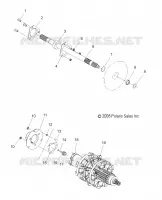 ANTRIEB, JACKSHAFT and ANTRIEBSWELLE 