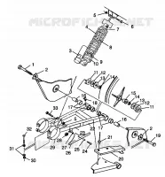 Schwingarm   SCHOCK Sport 400L W98BA38C (4947234723B010)