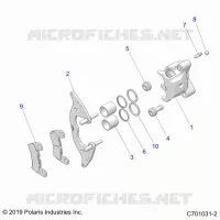 VORDERBREMSE CALIPER