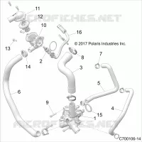 MOTOR, WATERPUMP AND BYPASS