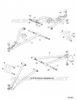 FRONT SUSPENSION CONTROL ARMS