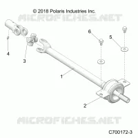 ANTRIEB, MID PROP SHAFT