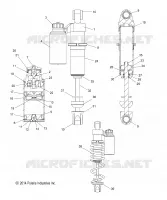 FRONT TRACK SCHOCK (PRO-X INTL) (7044121)