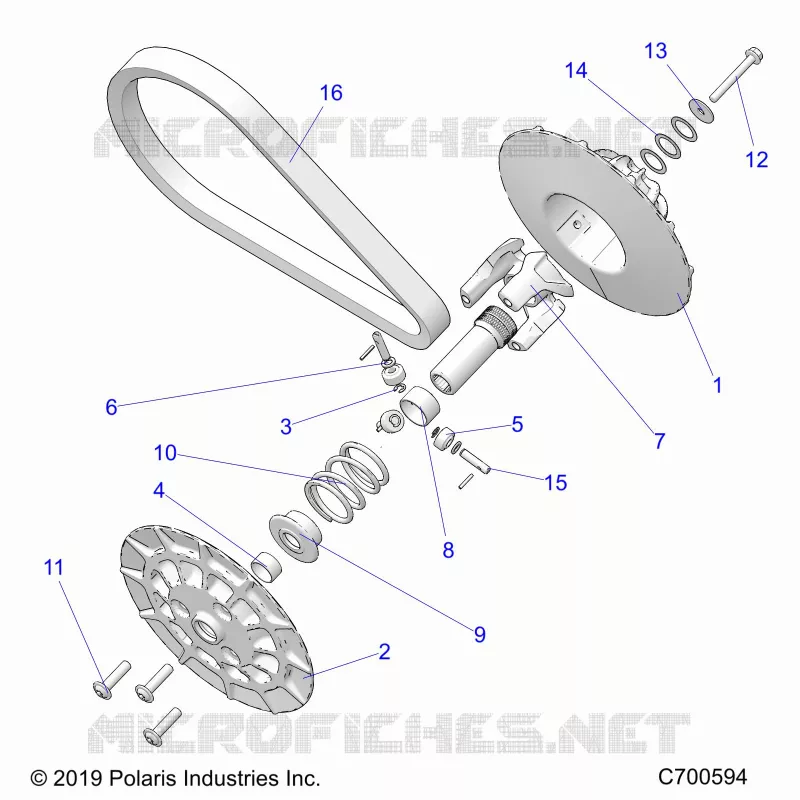 ANTRIEB, SECONDARY CLUTCH