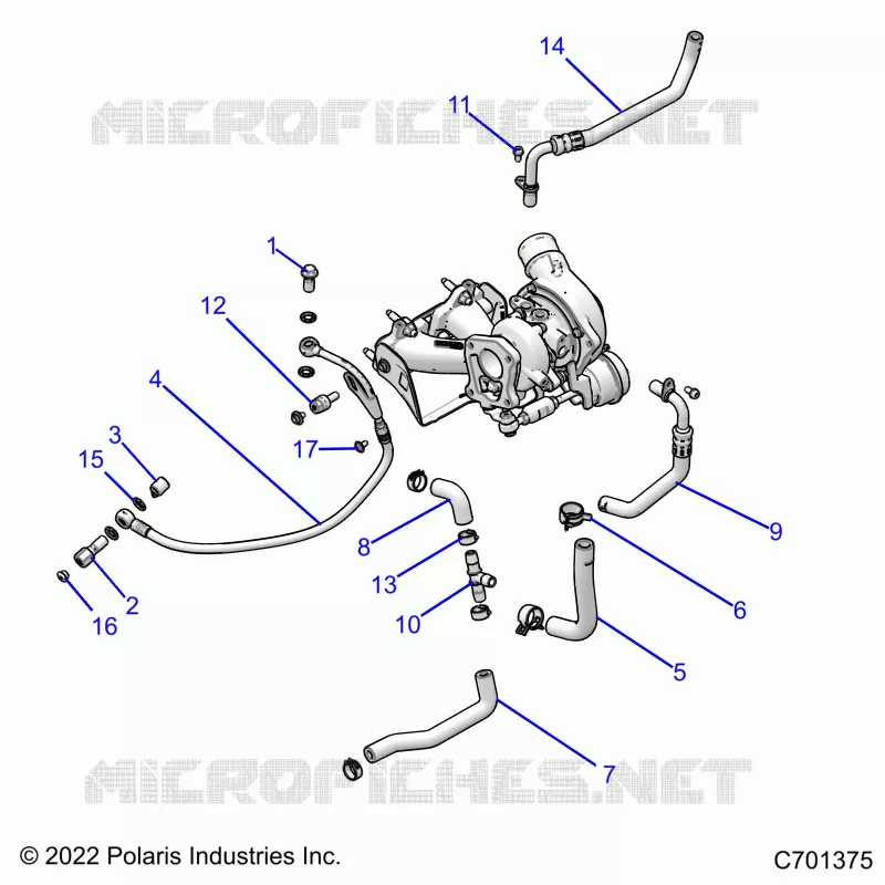 ENGINE, TURBO, COOLING AND OIL