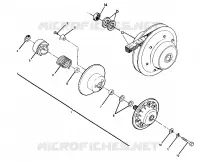 angetriebene Kupplungs ASSEMBLY 350 4X4