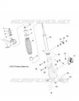 FRONT SUSPENSION STREBE
