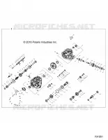 ANTRIEB, MAIN GEARCASE INTERNALS 1333610