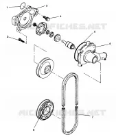 WASSERPUMPE XLT 0966756 (4933823382C007)