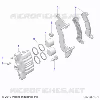 BRAKES, BREMSZANGE VORNE