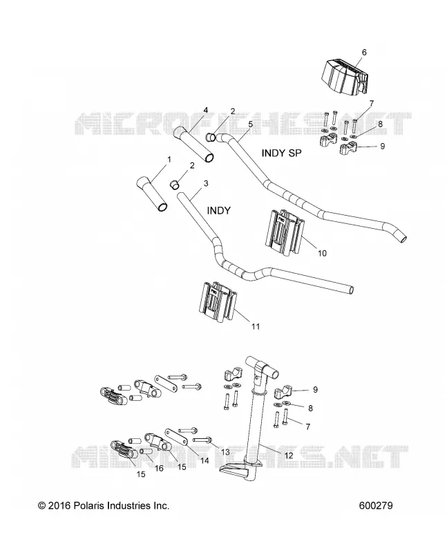 UPPER LENKEN   HANDLEBAR ASM.