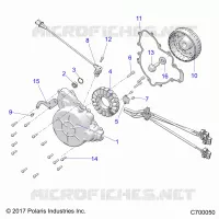 ENGINE, STATOR AND FLYRAD