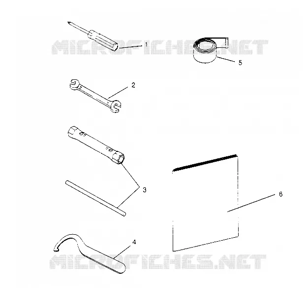 TOOL KIT SUPER SPORT 0950743 (4928882888C004)