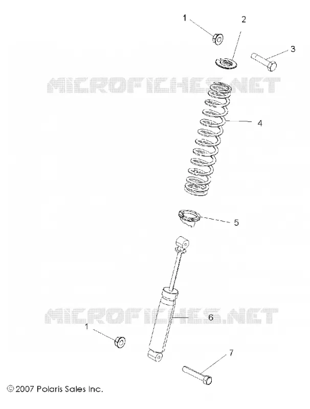 FRONT SUSPENSION SCHOCK MOUNTING