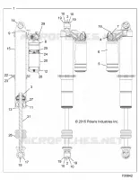 SUSPENSION, FRONT SHOCK INTERNALS