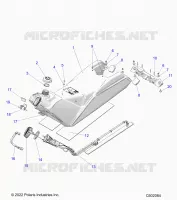 KRAFTSTOFFSYSTEM, FUEL TANK ASM.