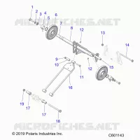 SUSPENSION, HINTER DREHMOMENTARM