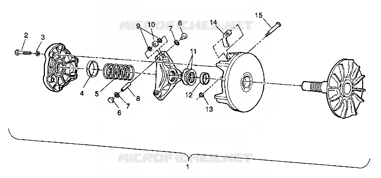 Antriebskupplung ASSEMBLY Trail Blazer W937221 (4924082408019A)