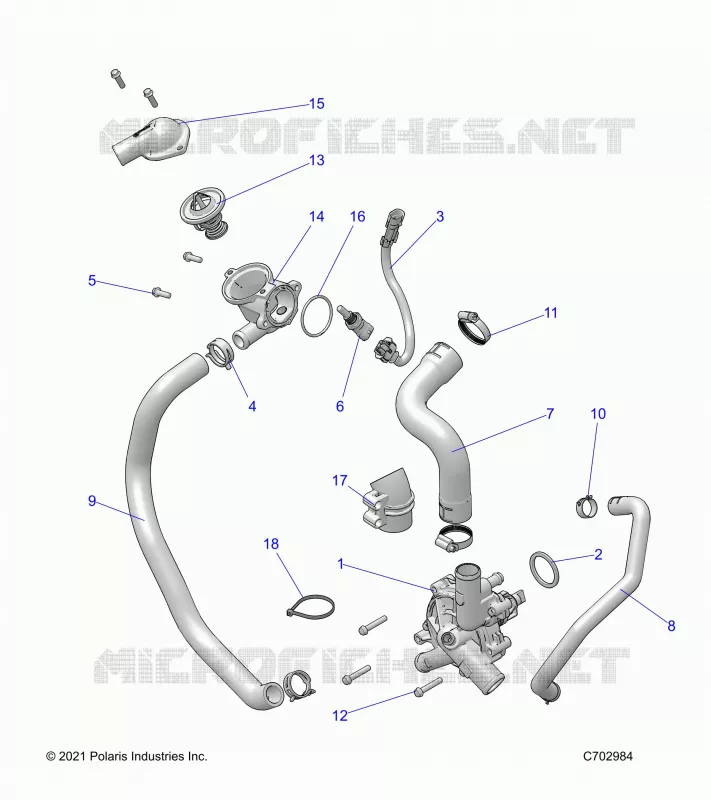 MOTOR, WATERPUMP AND BYPASS