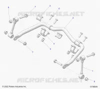 SUSPENSION, FRONT STABILISATORSTANGE