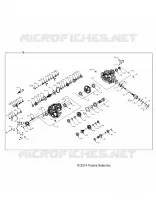ANTRIEB, MAIN GETRIEBEGEHÄUSE INTERNALS