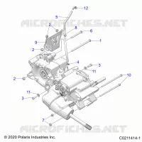 ANTRIEB, MAIN GEARCASE MOUNTING