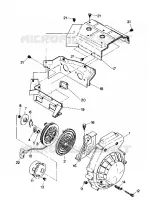 Gebläsegehäuse AND RÜCKZUG ANLASSER Sport (4914161416033A)