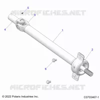 ANTRIEB, PROP SHAFT,MID, BEARING