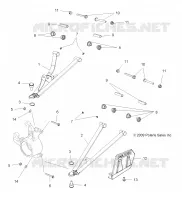 FRONT SUSPENSION A-ARMS