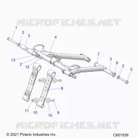 SUSPENSION, FRONT DREHMOMENTARM