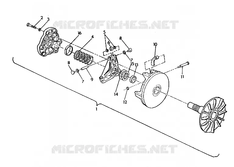 Antriebskupplung ASSEMBLY  Trail Boss