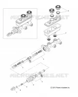 BRAKES, MASTER ZYLINDER ASM. (BUILT BEFORE 9/01/2016)