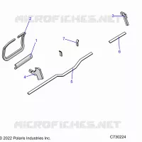 INSTRUMENTENTAFEL, FOAM AND SEALS