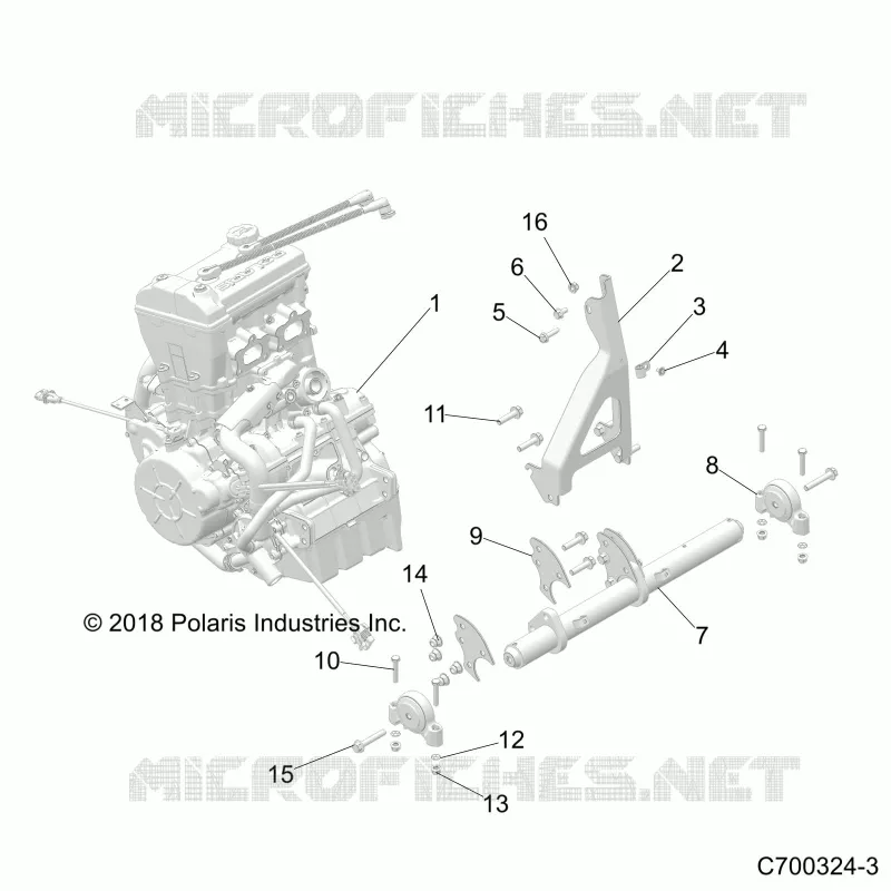 MOTOR, MOUNTING