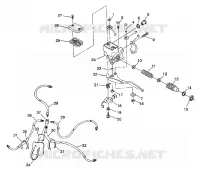 KONTROLLEN- MASTER CYLINDER/BREMSE LINE 4X4 350L S938139 (4924342434021A)