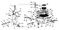 ÖLTANK/LUFTFILTERKASTEN  600 XCR 0941667 (4927092709027A)
