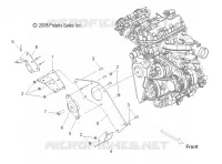 MOTOR, MOUNTING, RH