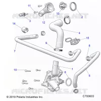 MOTOR, WATERPUMP AND BYPASS