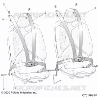 SITZ BELT MOUNTING 4 POINT