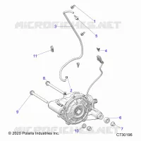 ANTRIEB, FRONT GEARCASE MOUNTING