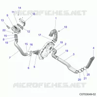 ANTRIEB, CLUTCH COVER, DUCTING