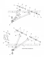 FRONT SUSPENSION CONTROL ARMS