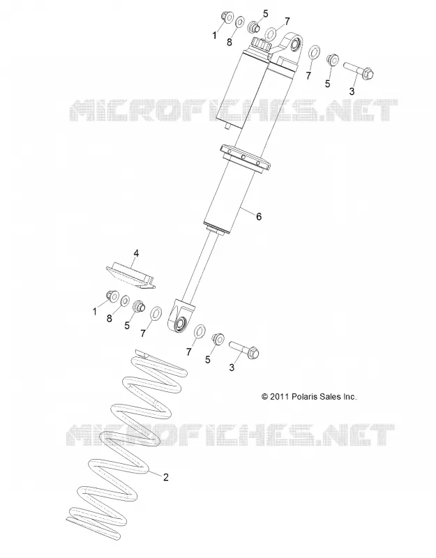 FRONT SUSPENSION SCHOCK MOUNTING