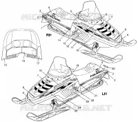 DECALS 500 RMK 0982964 AND EUROPEAN 500 RMK E982964 (4942634263A013)