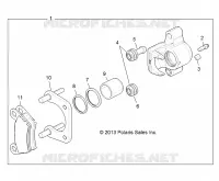 HINTERBREMSE CALIPER
