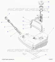 KRAFTSTOFFSYSTEM, FUEL TANK